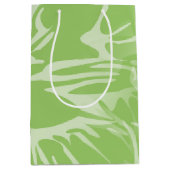 Sac Cadeau Moyen Fleurs Abstraites Botanique Florale (Devant)