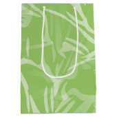 Sac Cadeau Moyen Fleurs Abstraites Botanique Florale (Dos)