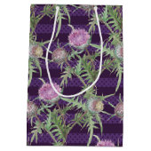 Sac Cadeau Moyen Fleurs de chardon (Dos)