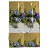 Sac Cadeau Moyen Floral (Dos)