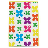 Sac Cadeau Moyen Floral (Devant)