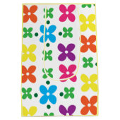 Sac Cadeau Moyen Floral (Dos)