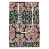 Sac Cadeau Moyen Floral Abstrait (Dos)