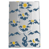 Sac Cadeau Moyen Floral Wrapping Paper Medium Gift Bag (Dos)