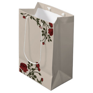 Sac Cadeau Moyen Florentina Rose