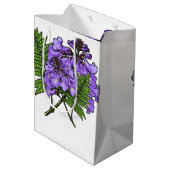 Sac Cadeau Moyen Flores do Brasil jacaranda (Dos Angle)