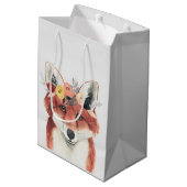 Sac Cadeau Moyen Flower Crown Forester Fox (Dos Angle)