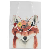Sac Cadeau Moyen Flower Crown Forester Fox (Dos)