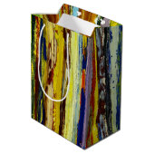 Sac Cadeau Moyen Flux de peinture Abstraits contemporains (Dos Angle)