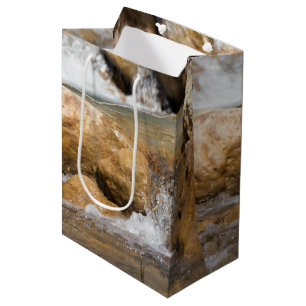 Sac Cadeau Moyen Flux orageux au printemps