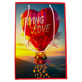 SAC CADEAU MOYEN FLYING LOVE THIS CHRISTMAS