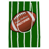 Sac Cadeau Moyen Football Anniversaire (Dos)