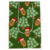 Sac Cadeau Moyen Football de Noël (Dos)