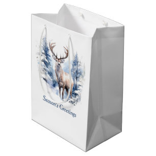Sac Cadeau Moyen Forest King Holiday