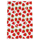 Sac Cadeau Moyen Fraise (Dos)