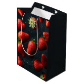 Sac Cadeau Moyen Fraise (Dos Angle)