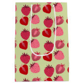 Sac Cadeau Moyen Fraises (Dos)