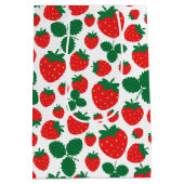 Sac Cadeau Moyen Fraises (Dos)
