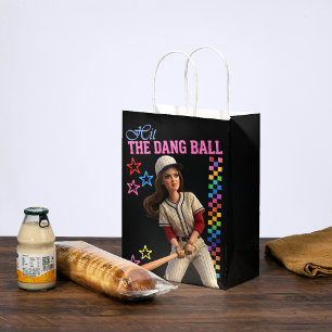 Sac Cadeau Moyen Frappe donc cette balle drôle de visage de poupée