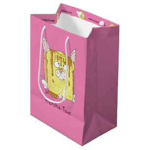 Sac Cadeau Moyen Frenchie Toast French Bulldog Cadeau