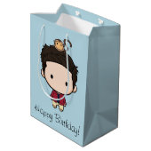 Sac Cadeau Moyen FRIENDS™ | Ross Chibi (Dos Angle)