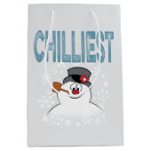 Sac Cadeau Moyen Frosty the Snowman™ | Chilliest (Devant)