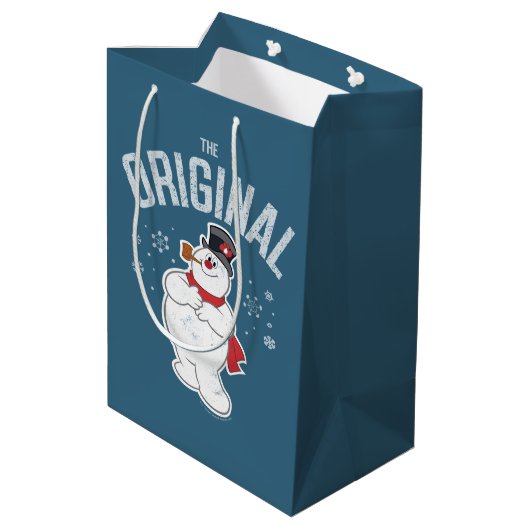 Sac Cadeau Moyen Frosty the Snowman™ | L'original (Dos Angle)