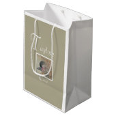 Sac Cadeau Moyen Fun African Crane (Dos Angle)