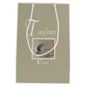 Sac Cadeau Moyen Fun African Crane (Dos)