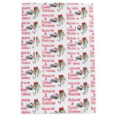 Sac Cadeau Moyen Funky Christmas Fishing ♫ Catfish Christmas (Devant)