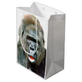 SAC CADEAU MOYEN FUNNY CUTE GORILLA (Dos Angle)