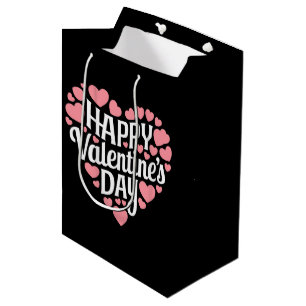 Sac Cadeau Moyen Funny Happy Valentines Day Heart Love Valentine