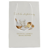 Sac Cadeau Moyen Futur shower de mariage (Devant)