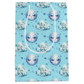 Sac Cadeau Moyen Garçon faire-part de naissance (Devant)