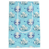 Sac Cadeau Moyen Garçon faire-part de naissance (Dos)