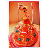 Sac Cadeau Moyen Gâteau de poupée (Dos)