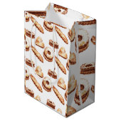 Sac Cadeau Moyen Gâteaux (Dos Angle)