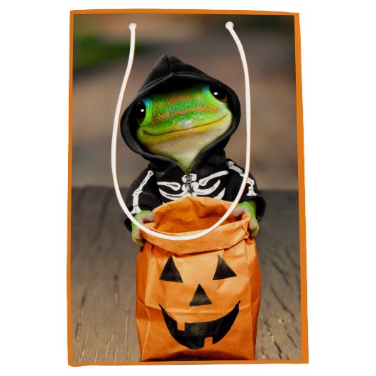 Sac Cadeau Moyen Gecko Skeleton (Devant)