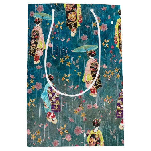 Sac Cadeau Moyen Geisha Art (Devant)