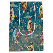 Sac Cadeau Moyen Geisha Art (Dos)