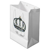 Sac Cadeau Moyen Gemme d'une reine Tiara (Devant Angle)