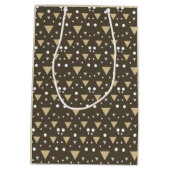 Sac Cadeau Moyen Géométrie Luxe (Dos)