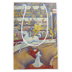 Sac Cadeau Moyen Georges Seurat - Le Cirque