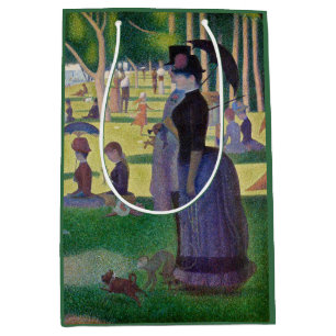 Sac Cadeau Moyen Georges Seurat - Un dimanche après-midi à l'Île de