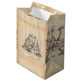 Sac Cadeau Moyen Gift Bag (Devant Angle)