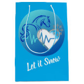 Sac Cadeau Moyen Gift Bag Let it Snow! (Devant)