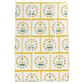 Sac Cadeau Moyen Gift Bag with flag of Rhode Island, USA (Dos)