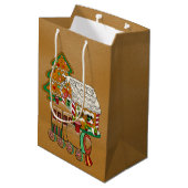 Sac Cadeau Moyen Ginger Town (Dos Angle)