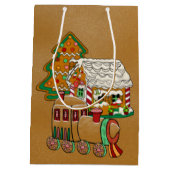 Sac Cadeau Moyen Ginger Town (Dos)