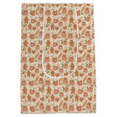 Sac Cadeau Moyen Gingerbread Joy (Dos)